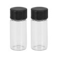 thumbnail image 4 of Bamboohart Rhewides 20Pcs 5ml Glass Bottles Wish Bottles Empty Sample Jars Tiny Glass Jars with Cap for Crafts Wedding Christmas Flower Tea Dried Fruit, 4 of 10