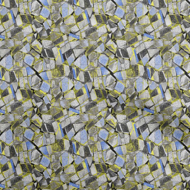 oneOone Cotton Silk Light Blue Fabric Abstract Geometric With Texture Fabric For Sewing Printed Craft Fabric By The Yard 42 Inch Wide