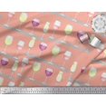 thumbnail image 2 of Soimoi Cotton Poplin Fabric Wine Glass Bar Print Fabric by Yard 42 Inch Wide, 2 of 3