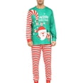 thumbnail image 1 of Pyjamas de Noël à Manches Longues Lavables à Séchage Rapide Imprimé de Bande Dessinée Famille Loungewear, 1 of 8