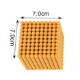 thumbnail image 3 of ziyahi Perles Mathématiques Dorées Outils Perles Matériaux Mille Jeu de Banque pour Enfants Jouet de Comptage Mathématiques 3+ Ans Mille, 3 of 8