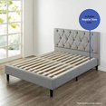 thumbnail image 2 of Mayton, 0.75-Inch Standard Vertical Mattress Support Wooden Bunkie Board/Slats, Queen, Beige, 2 of 5