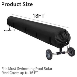 Poweka Kit de Fixation pour Bâche Solaire de Piscine, Kit de Sangles de Couverture Solaire pour Poweka Kit de Fixation pour Bâche Solaire de Piscine, Kit de Sangles de Couverture Solaire pour