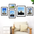 thumbnail image 3 of Wooden Photo Frame Home Living Room Hallway Picture Poster poster wall frame Wall Mounted Frame, 6 Inch, Black, 3 of 7