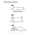 thumbnail image 3 of Outdoor Tent Sunscreen Shade Canopy Waterproof Square Tent Canopy Oxford, 3 of 7