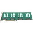 thumbnail image 4 of Carte de Riser PCIE3.0 X16 M.2 U.2 SSD Carte d'Adaptateur d'Extension NVMe à la Carte PCIe, 4 of 14