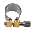 thumbnail image 3 of Clip de Ligature de Saxophone Réglable en Métal pour Bec de Saxophone Ténor Alto, 3 of 10