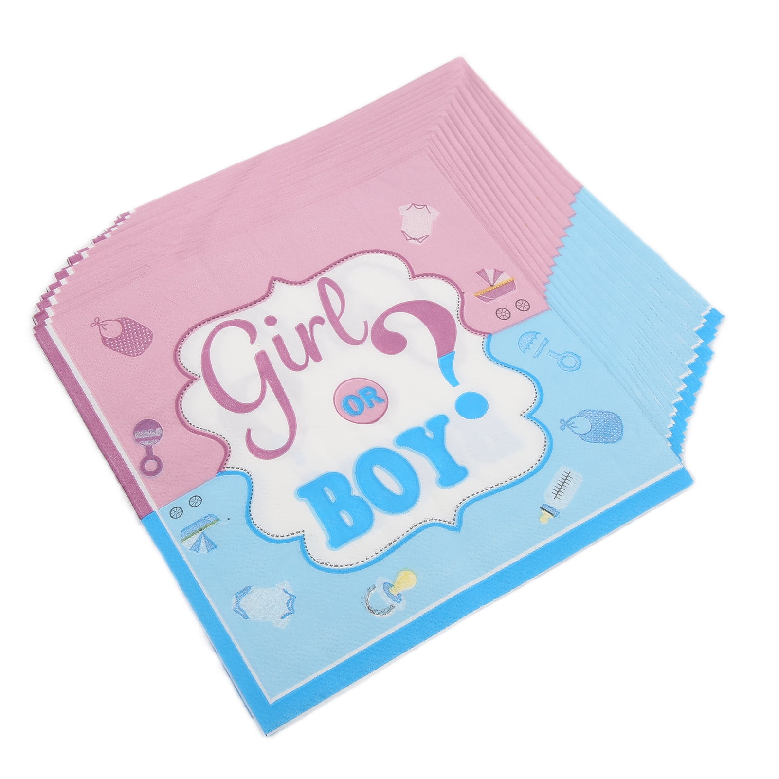 Baby Party Supplies, Exquisite Paper Towels Practical  for Theme Party for Home for Baby Party for General Purpose for Professional Use