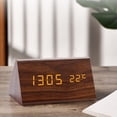 thumbnail image 3 of PRETXORVE Modern Digital Clock Display Day Of Week Living Room Clock or Office Wall Clock Desk or Wall Mount, 3 of 5