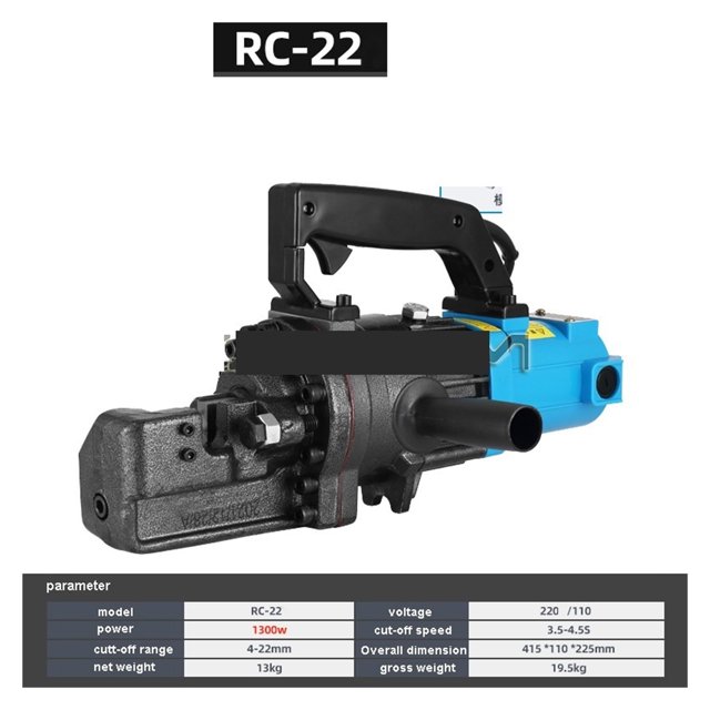Portable Electric Rebar Scissors Electric Hydraulic Rebar Cutting Machine Rebar Cutter Steel Bar Cutting Tool