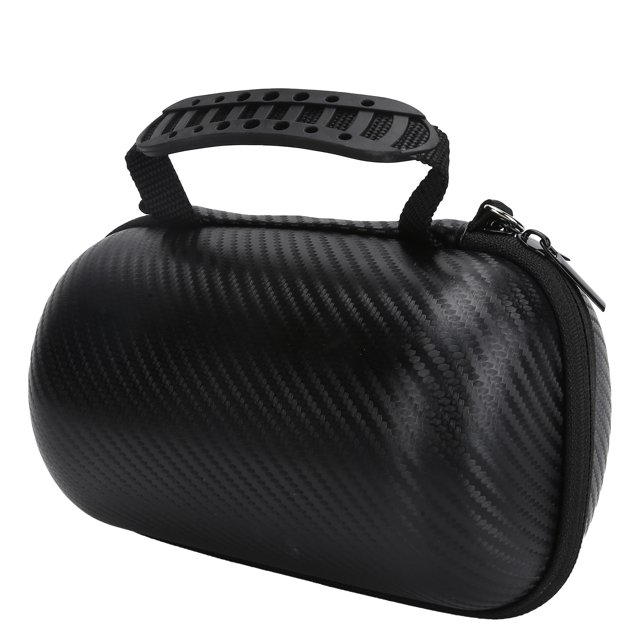 Speaker Storage Bag, Portable Speaker Hard Carrying Case One Piece Molding Design For Revolve Ⅱ Wireless Speaker Black