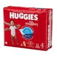 thumbnail image 2 of HUGGIES Little Snugglers Baby Diapers, Econo Pack, Size 1-6, Count 108-198, 2 of 5
