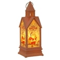 thumbnail image 2 of LED Electronic Candle Castle Lantern Night Light, Battery-Operated Tabletop Decor for Christmas Windo Display and Holiday Party Centerpiece, 2 of 2