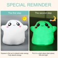 thumbnail image 4 of Linky Toys Box Official Merch - Glow in The Dark Ghosty庐 Plush Toy - Ghosty Plush Toy - Mystery Ghost Linky Toys Box Plushy - Cute Plushies for Kids - Official Store, 4 of 8