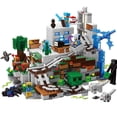 thumbnail image 1 of The Mountain Cave Elevator Village Tree House Building Block With Figures Compatible 21137 My World Bricks Set Gifts Toys G220524, 1 of 6