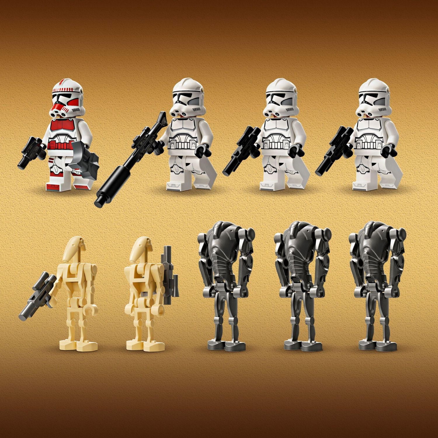 LEGO Star Wars Clone Trooper & Battle Droid Battle Pack 75372 Ensemble de construction (215 pièces)