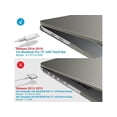 thumbnail image 4 of Compatible with MacBook Pro 15 Inch Case 2019 2018 2017 2016 A1990 A1707, Hard Shell Case with Keyboard Cover & Type C Adapter for Mac Pro 15 Touch Bar, 4 of 7