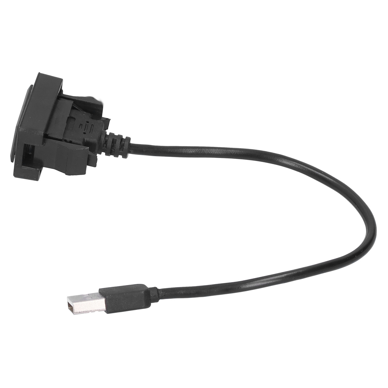 Extension Charger Usb Sliptter Charger Car Charger Adapter Auto Power Outlet Auto Electronics Accessory Car Extension Charger USB Port Cable Adapter Adaptor Auto Socket Outlet ABS