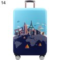 thumbnail image 2 of Lubelski Flower Print Elastic Dust Proof Travel Suitcase Luggage Protective Cover Case, 2 of 6
