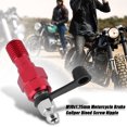 thumbnail image 1 of Bleed Screw M10x1.25mm Banjo  Bleed Screw Motorcycle Brake Caliper M10x1.25mm Motorcycle Brake Master Cylinder Caliper Bleed Screw Nipple Banjo    Dust, 1 of 8