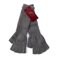 thumbnail image 1 of Gravity Threads Long 11" Knit Arm Warmer Warm Fingerless Gloves, Charcoal, 1 of 2