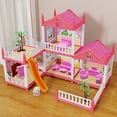 thumbnail image 4 of DIY Princess Castle Toy for Girls - Pretend Play Villa with Multi-Room Layout for Imaginative Play, 4 of 6