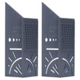 thumbnail image 1 of 2 Pcs Règle d'Angle 3D Grise Outils de Mesure Multifonctionnels pour Menuiserie 20 x 7 x 6.5cm, 1 of 14