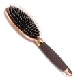 thumbnail image 1 of Peigne de Coiffure Massage Brosse à Cheveux Peigne Brosse à Cheveux Antidérapante en Caoutchouc Poignée de Coiffure Modèle de Massage Brosse à Cheveux Peigne Or, 1 of 8