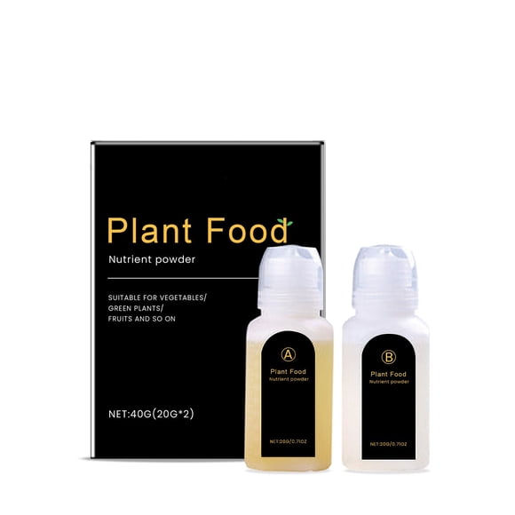 Binwennn AB Hydroponic Nutrient Powder For Soilless Cultivation Promotes Growth Root Strengthening And Universal For Hydroponics And Soil Gardening Ideal For Home Farms Irrigation System Irrigation