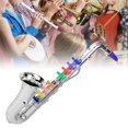 thumbnail image 3 of Saxophone pour Enfant, Instrument de Musique Saxophone, Modèle de Saxophone pour Enfants Amateurs Argent, 3 of 8