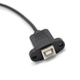 thumbnail image 2 of Yhmxh Electronics Computer Accessories Gaming Accessories Panel Mount Cable + Screw Mini USB 5 Pin Male to USB 2.0 B Female Cable, 2 of 5