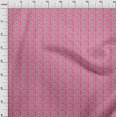 thumbnail image 3 of oneOone Silk Tabby Fabric Floral Block Printed Craft Fabric BTY 42 Inch Wide, 3 of 4