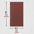 thumbnail image 3 of Blue Dolphin Aluminum-Oxide Sandpaper Assorted Grits 3 2/3" x 9" Sheet (6 pack), 3 of 4
