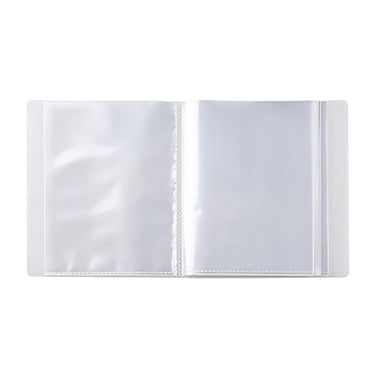MYG Album Photo Imperméable 4x6 Transparent avec 40 Pochettes et Grande Capacité