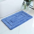 thumbnail image 1 of TIMIFIS Bathroom Rugs,24 Inch X 16 Inch,Soft and Absorbent Microfiber Bath Rugs,Non-Slip Hairy Bath Carpet, Machine Wash Dry Bath Mats for Bathroom Floor,Tub and Shoer Bathroom Rugs, 1 of 3