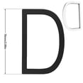 thumbnail image 1 of Plaque Numérotée Numérique de Porte en Acier Inoxydable de 3 Po pour Villa, Cour, Immeuble de Bureaux, Usage Extérieur, 1 of 2
