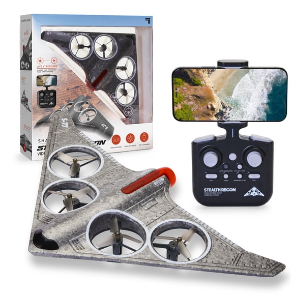 Sharper Image® Stealth Recon Video Drone with Live Streaming Camera