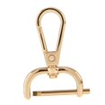 thumbnail image 4 of Clips Detachable Swivel Snap Hooks Swivel Lobster Clasps for DIY Jewelry 25mm Gold, 4 of 9