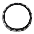 thumbnail image 2 of Chmadoxn Summer Steering Wheel Cover, Rhinestone Steering Wheel Cover With Crystal Diamond For Women, Sparkling Car Wheel Protector Universal Fit 14-15 Inches Steering Wheel Covers, 2 of 9