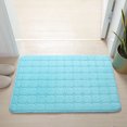 thumbnail image 1 of weibbin Pad Bathroom Shower Rugs - Non-Slip Absorbent Soft Machine Washable Shower Mats for Living Room, Bedroom, Bathroom, Home Decor, 50x80cm, 1 of 6