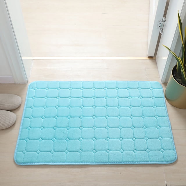 weibbin Pad Bathroom Shower Rugs - Non-Slip Absorbent Soft Machine Washable Shower Mats for Living Room, Bedroom, Bathroom, Home Decor, 50x80cm