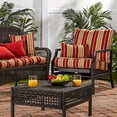 thumbnail image 5 of Greendale Home Fashions 2-Piece Outdoor Deep Seat Cushion Set, Tuscan Stripe, 5 of 5