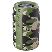 Aursear Waterproof Bluetooth Speaker, Portable Wireless Speaker With Loud Stereo Sound, IPX5 360° Sound Long Battery Life Bluetooth 5.0 For Indoor Outdoor