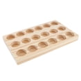 thumbnail image 1 of Milaget High Quality Wooden Essential Oil Displaying Storage Organizer Rack Holder Stand 18 Slots, 1 of 7