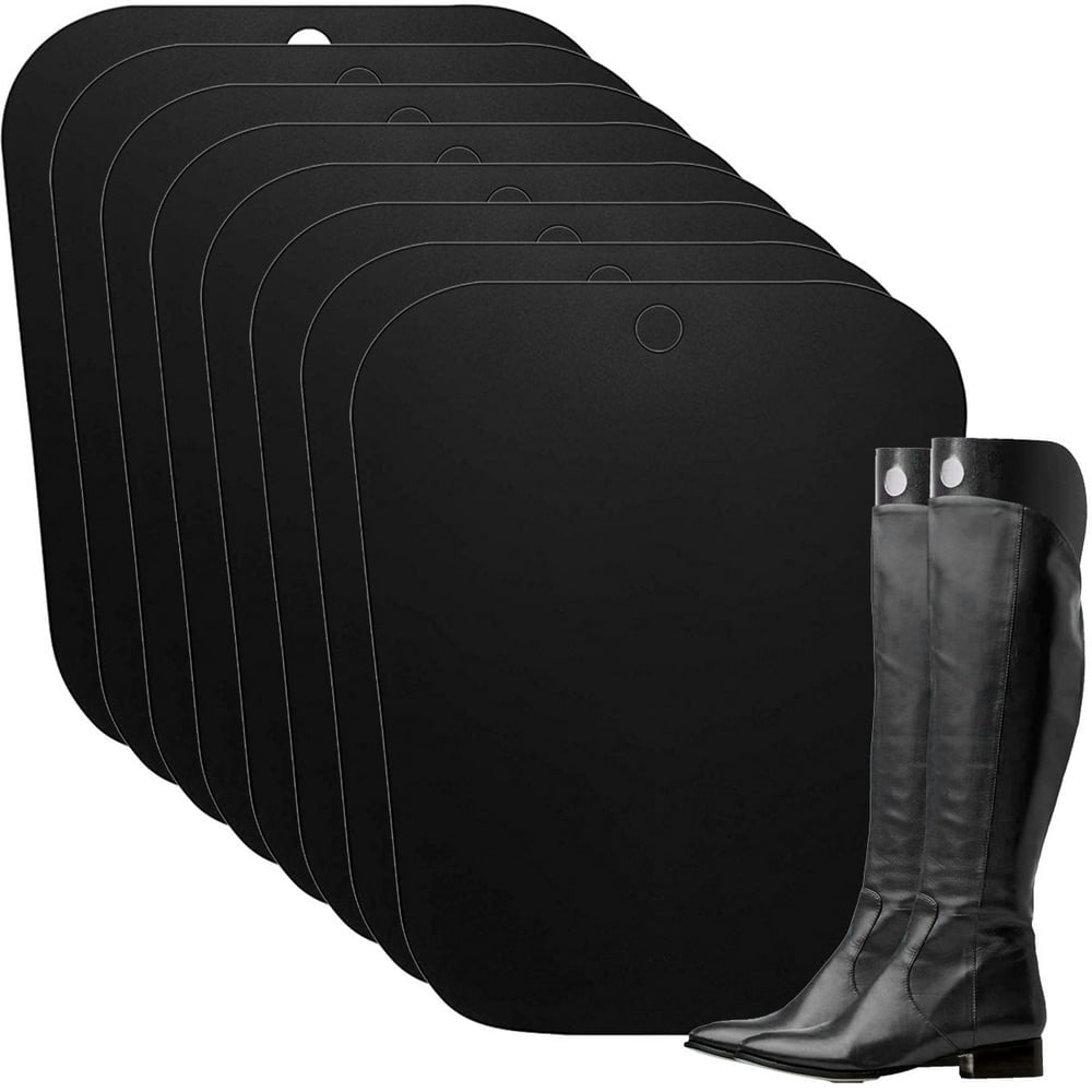 MesaSe 8pcs Boot Shaper Form Inserts Tall Boot Support Reusable Boot Stand Holder Support Shaper Boot Inserts Pads Boot Tree Shaft for Men Women Knee High Tall Boots