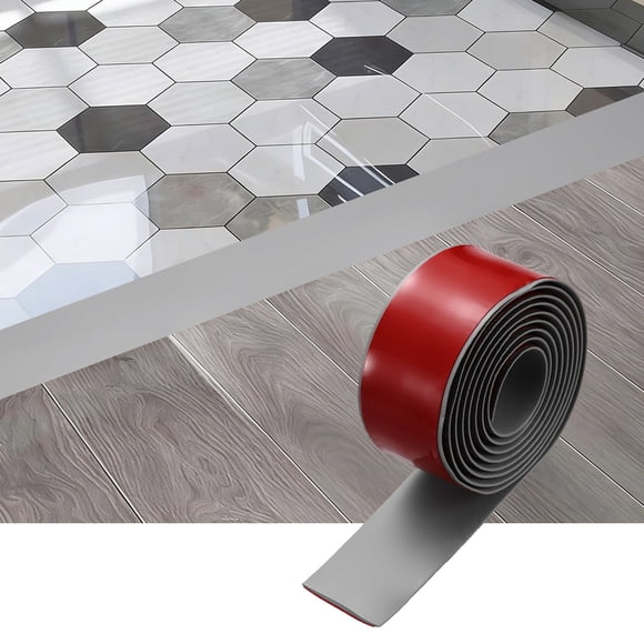 Uxcell 3.2FT x 1.57" Floor Self Adhesive Vinyl Strip Molding, Beige