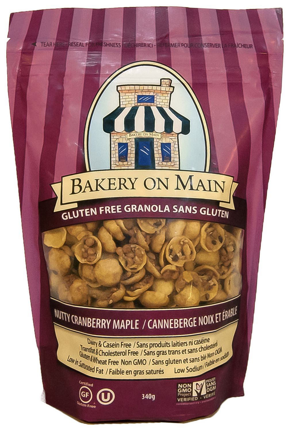 Bakery on Main Nutty Cranberry Maple Granola