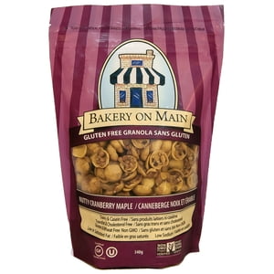 Bakery on Granola d'érable de canneberge à noix principale