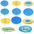 thumbnail image 4 of pitrice Kids Outdoor Sprinkler Mat Inflatable Play Water Pad for Infant Children Summer Sprinkle Toy Mat, 4 of 7