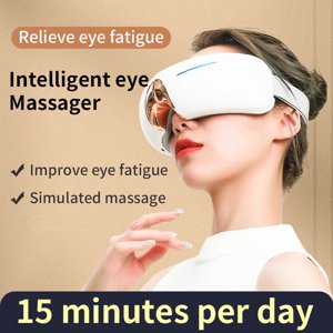 TopLLC Massage des yeux intelligent électrique pour soulager la fatigue Cure physique Masque des yeux Massage de l'œil Protecteur des yeux